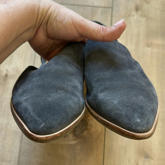 Dolce Vita Kammy Suede Pointed Toe Cutout Flat Sz 9.5 - Picture 7 of 8